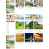 Du lịch 02 – Mẫu website giới thiệu về dịch vụ du lịch