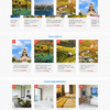 Du lịch – Mẫu website giới thiệu về dịch vụ du lịch