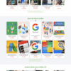 Google shop - Mẫu website bán các sản phẩm của google