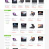 Laptop – Mẫu website bán laptop
