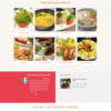 Nhà hàng - Mẫu website nội dung ăn uống