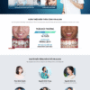 Nha khoa - Mẫu website planding page giới thiệu về nha khoa