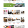 Nội thất - Mẫu website giới thiệu về nội thất