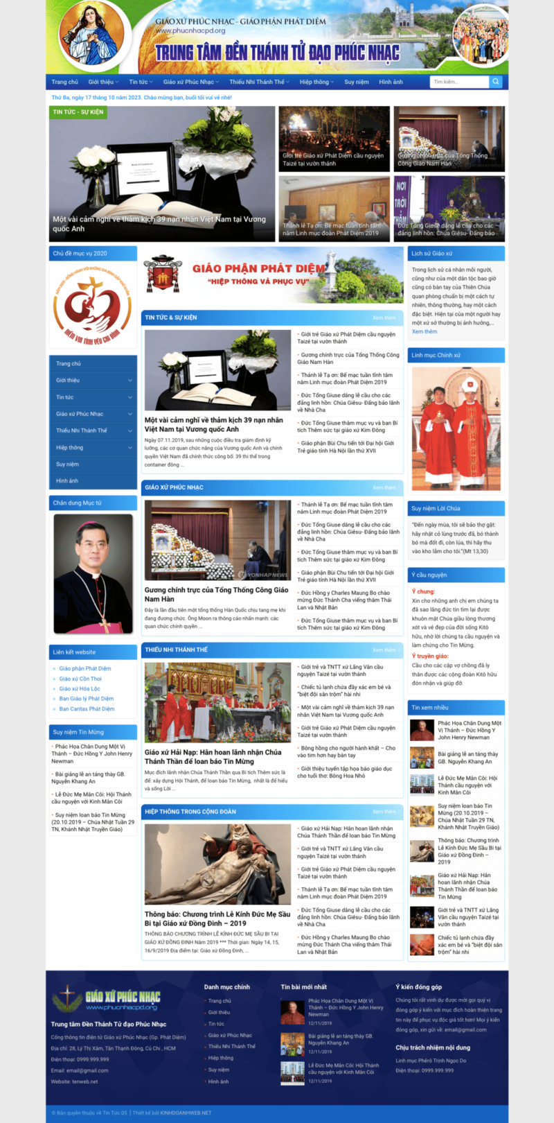 Tin tức 05 - Mẫu website nội dung tin tức