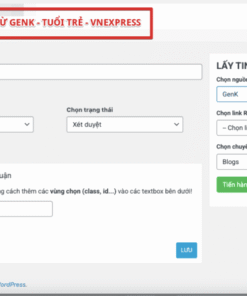 Auto Post VN Master – Plugin Tự Động Lấy Bài Viết