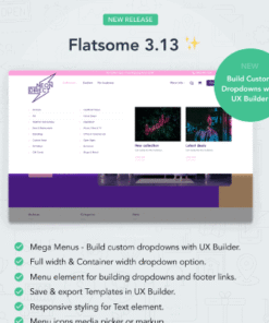 Flatsome | Multi-Purpose Responsive WooCommerce Theme